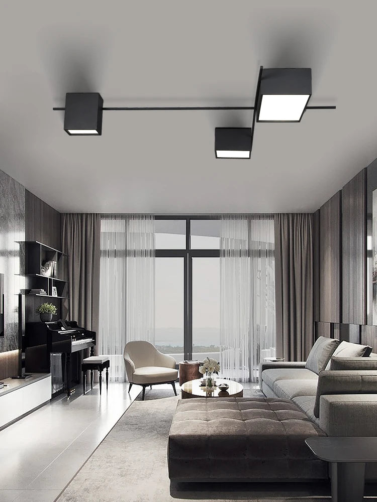 Nordic Square Ceiling Lamp