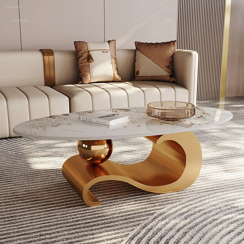 Rock Slab Coffee Table