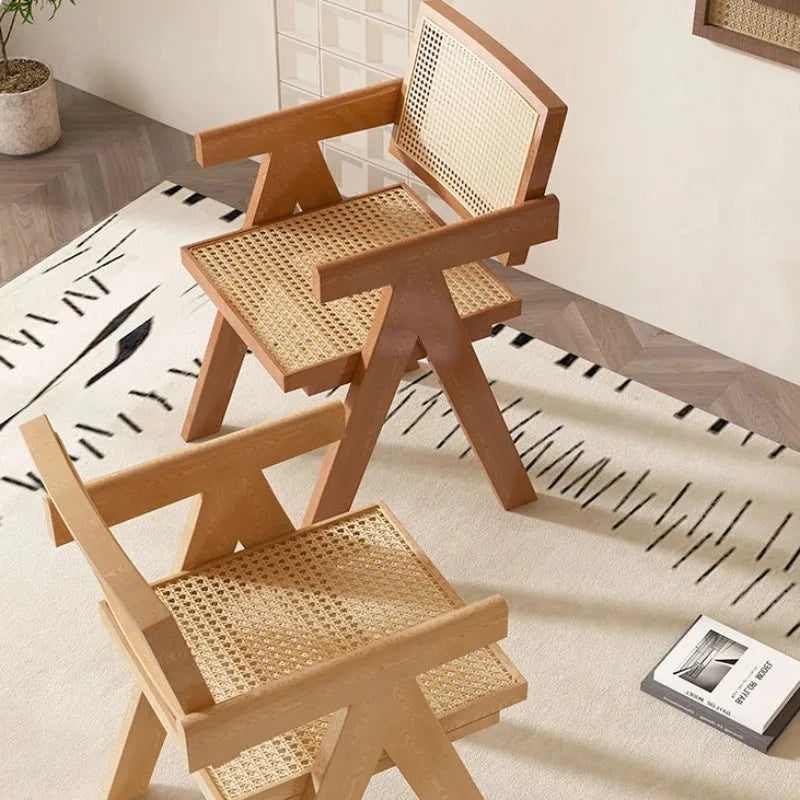 Square Rattan Chair