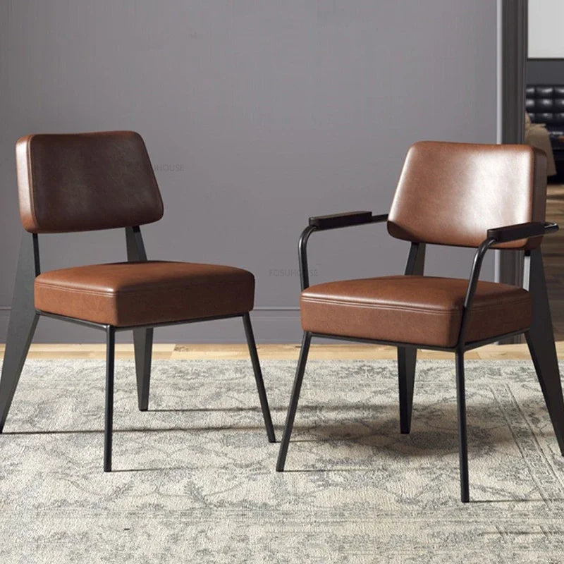 Nordic Art Square Dining Chairs