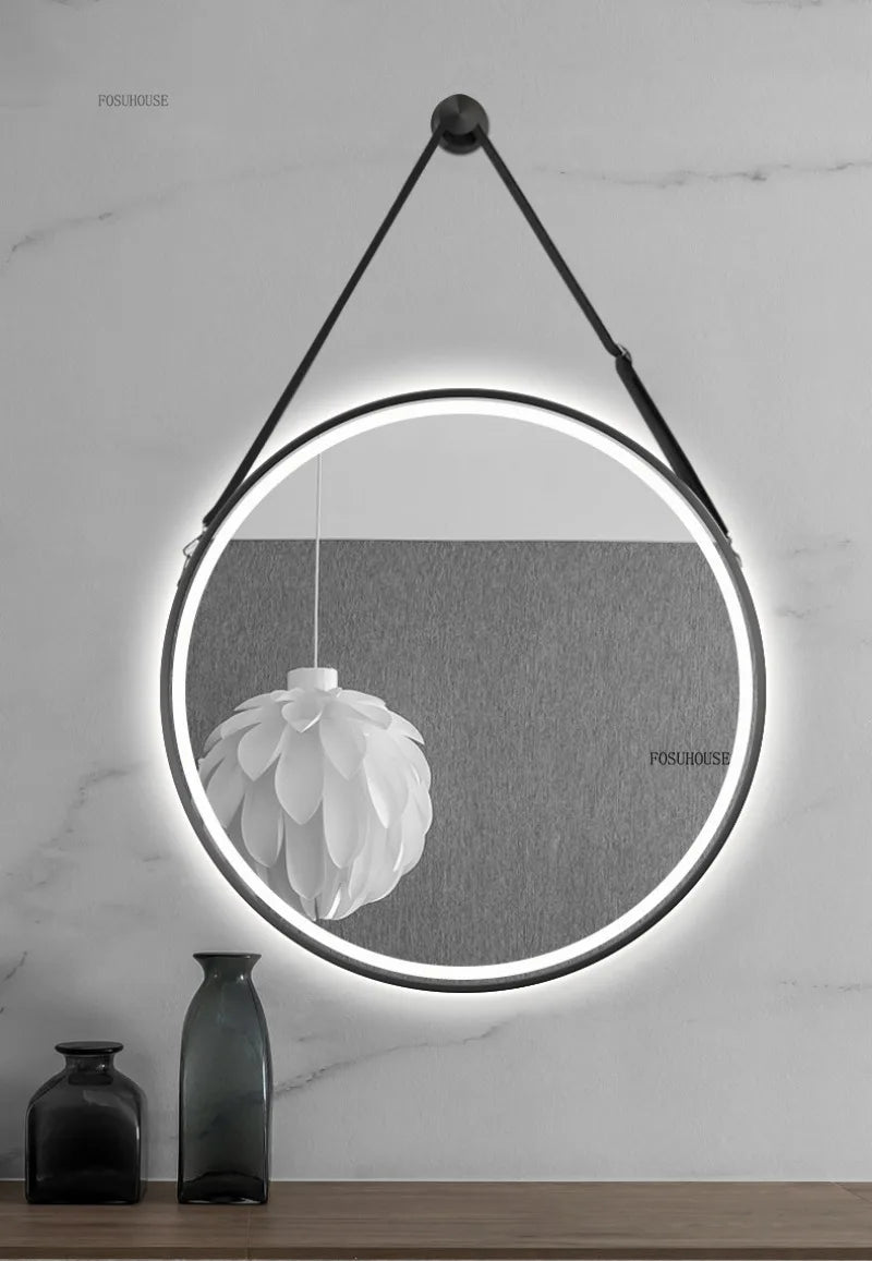 Hanging Rope Smart Bath Mirror