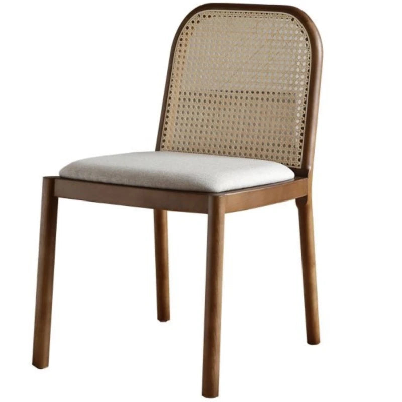 Nordic Style Rattan Dining Chairs