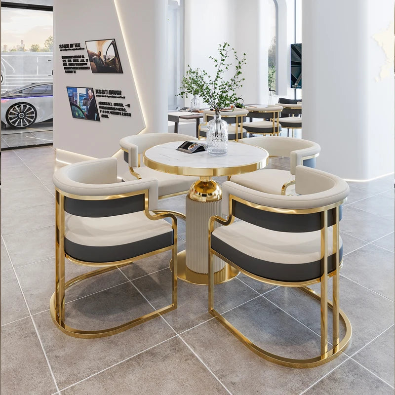 Round Gloss Coffee Table
