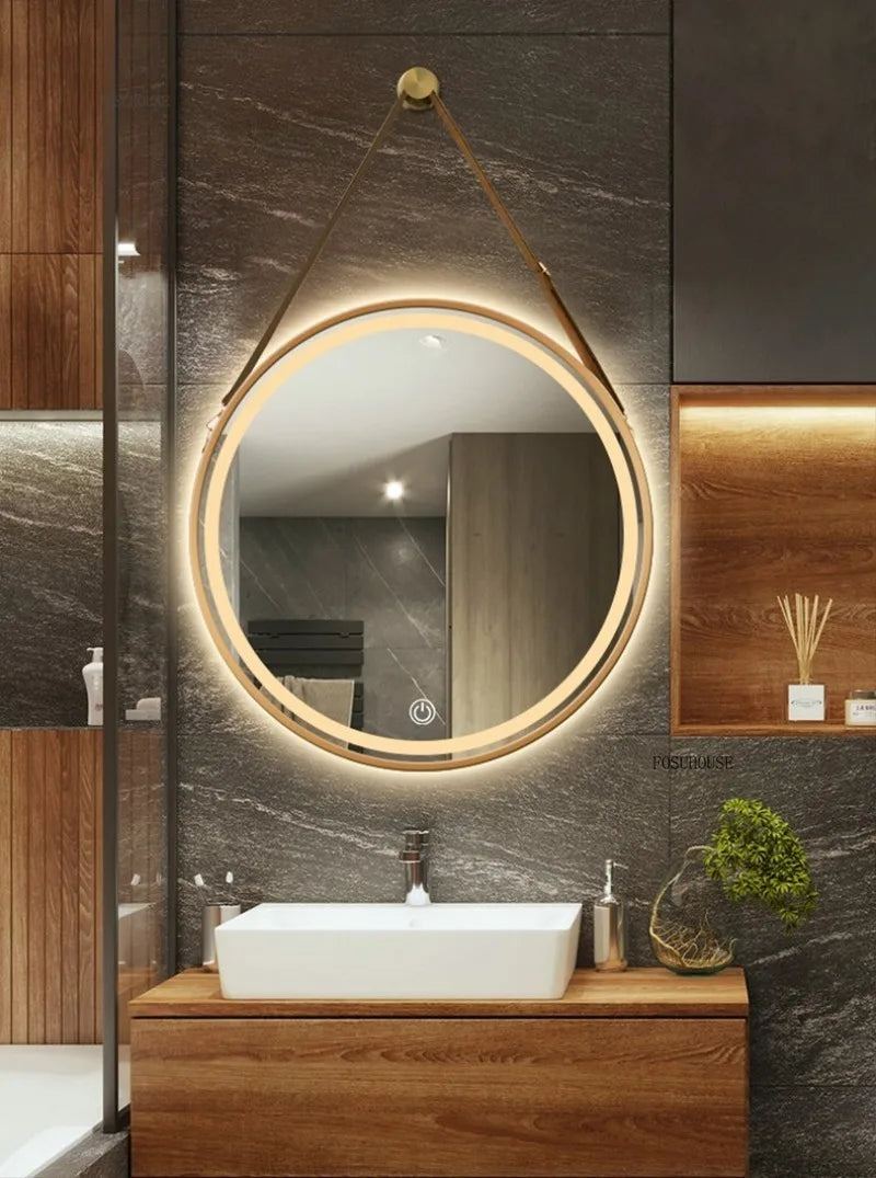 Hanging Rope Smart Bath Mirror