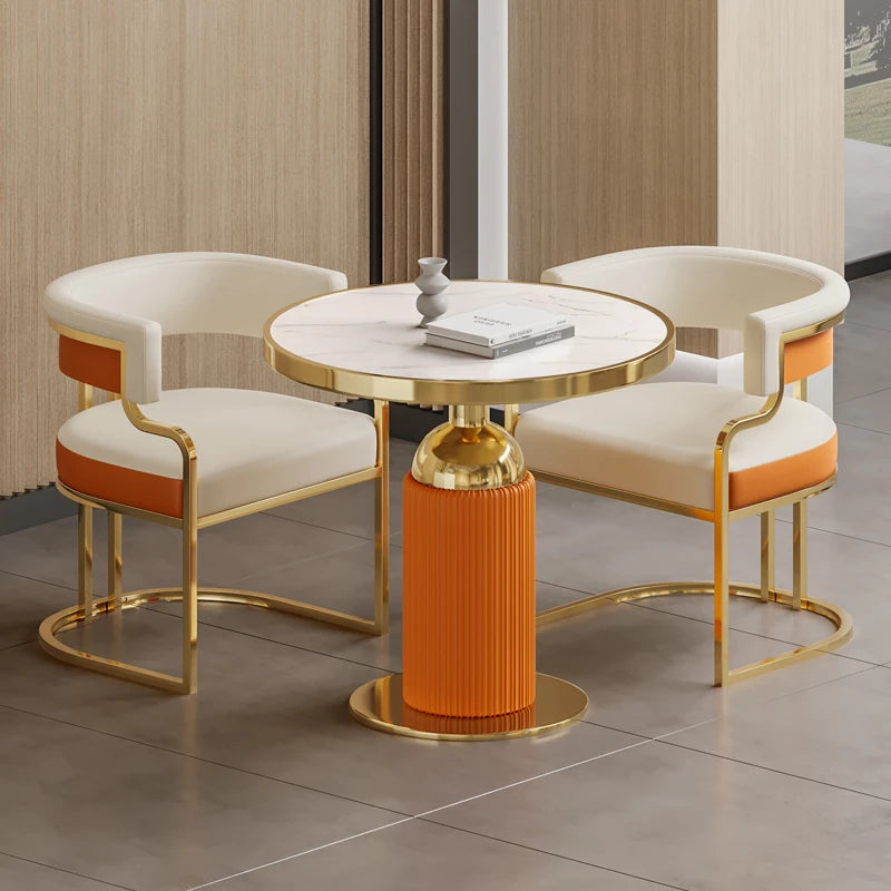 Round Gloss Coffee Table