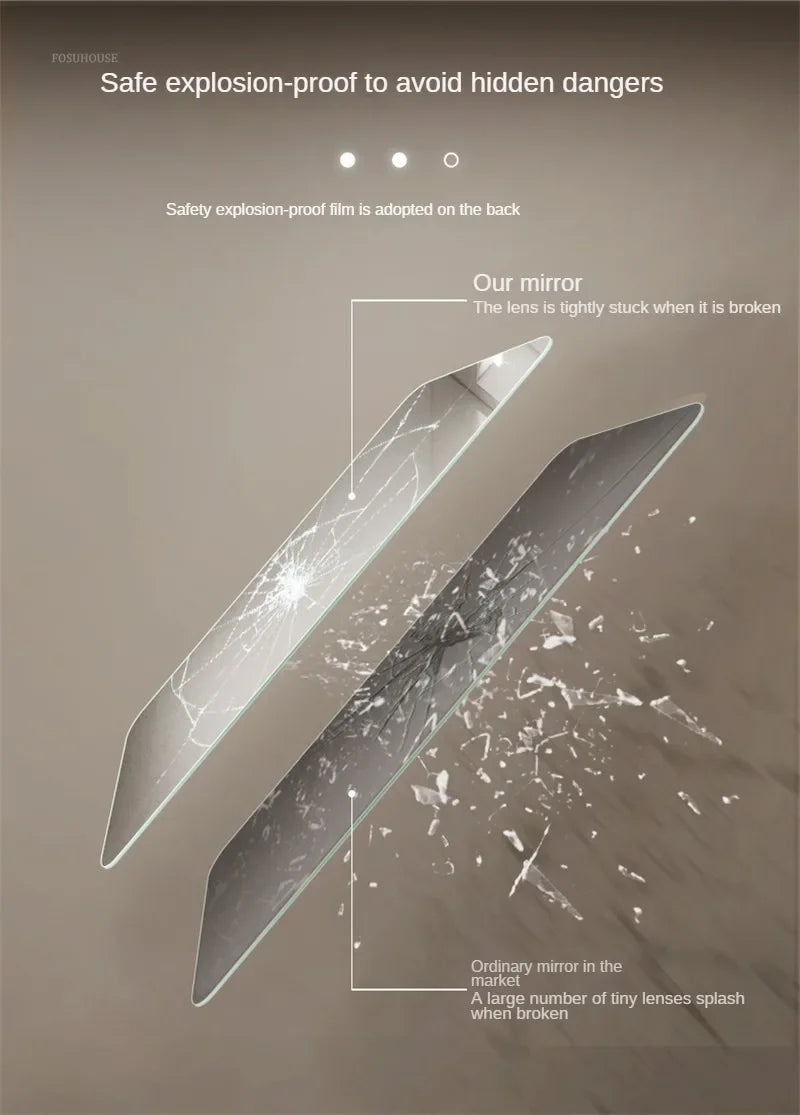 Crescent Smart Bath Mirror