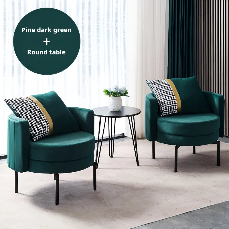 Velvet Arm Chair
