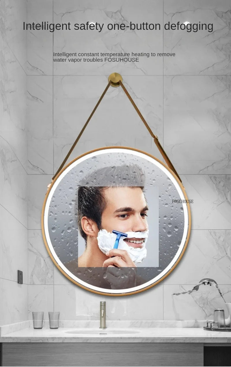 Hanging Rope Smart Bath Mirror