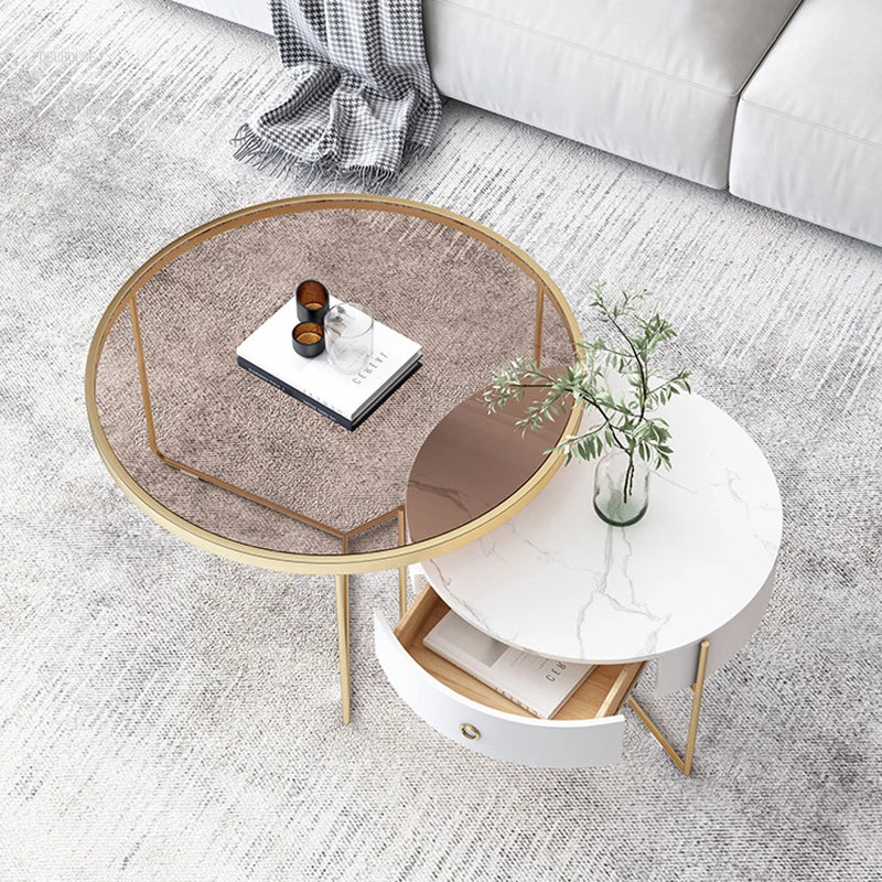 Nordic Rock Plate Coffee Tables