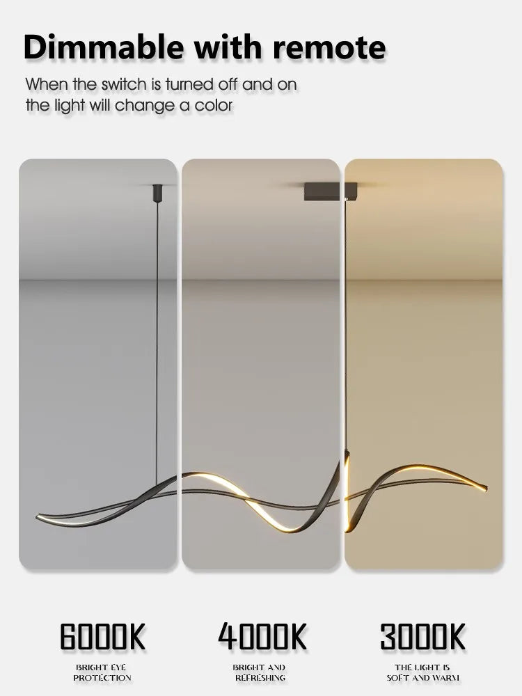 Bar Curved Strip Lamp