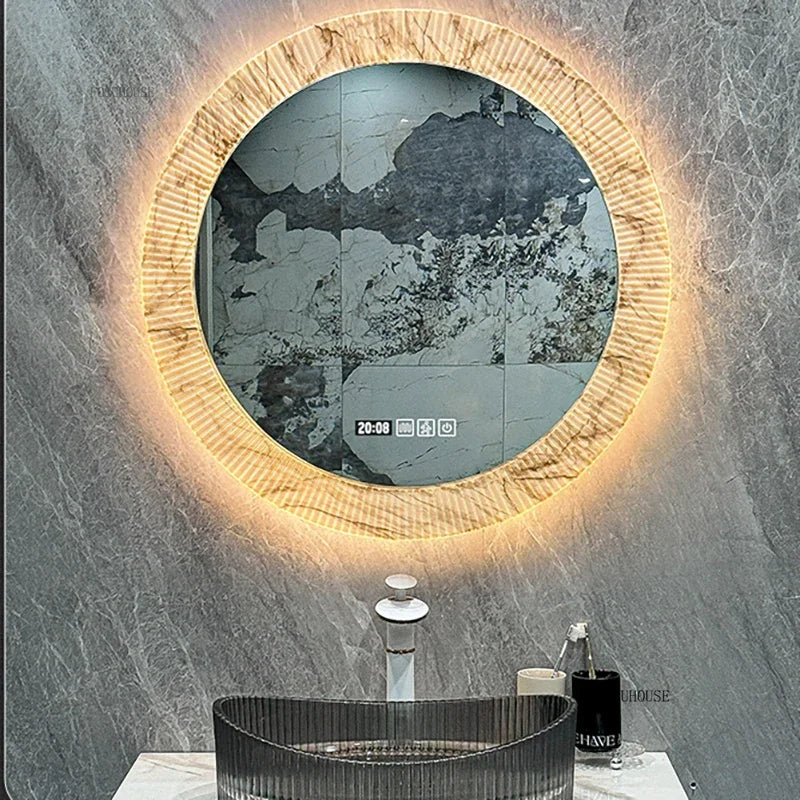 European Stone Smart Bath Mirror