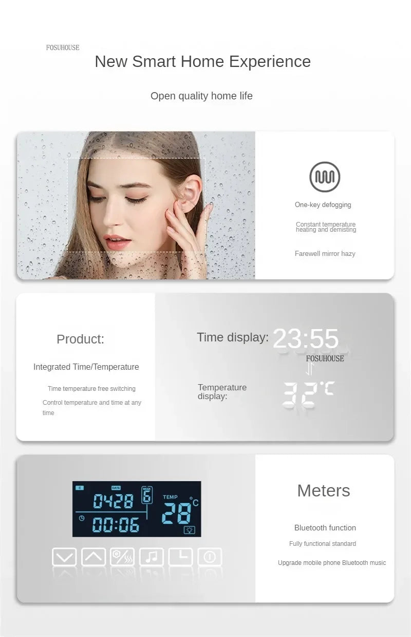 Cloud Smart Bath Mirror