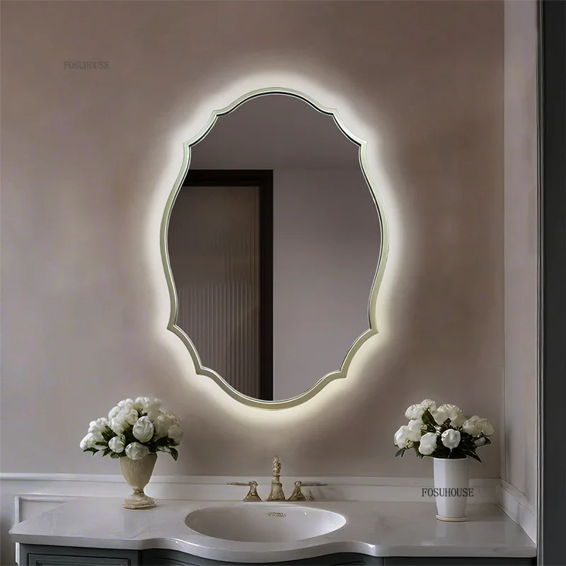 Retro LED Bath Mirror