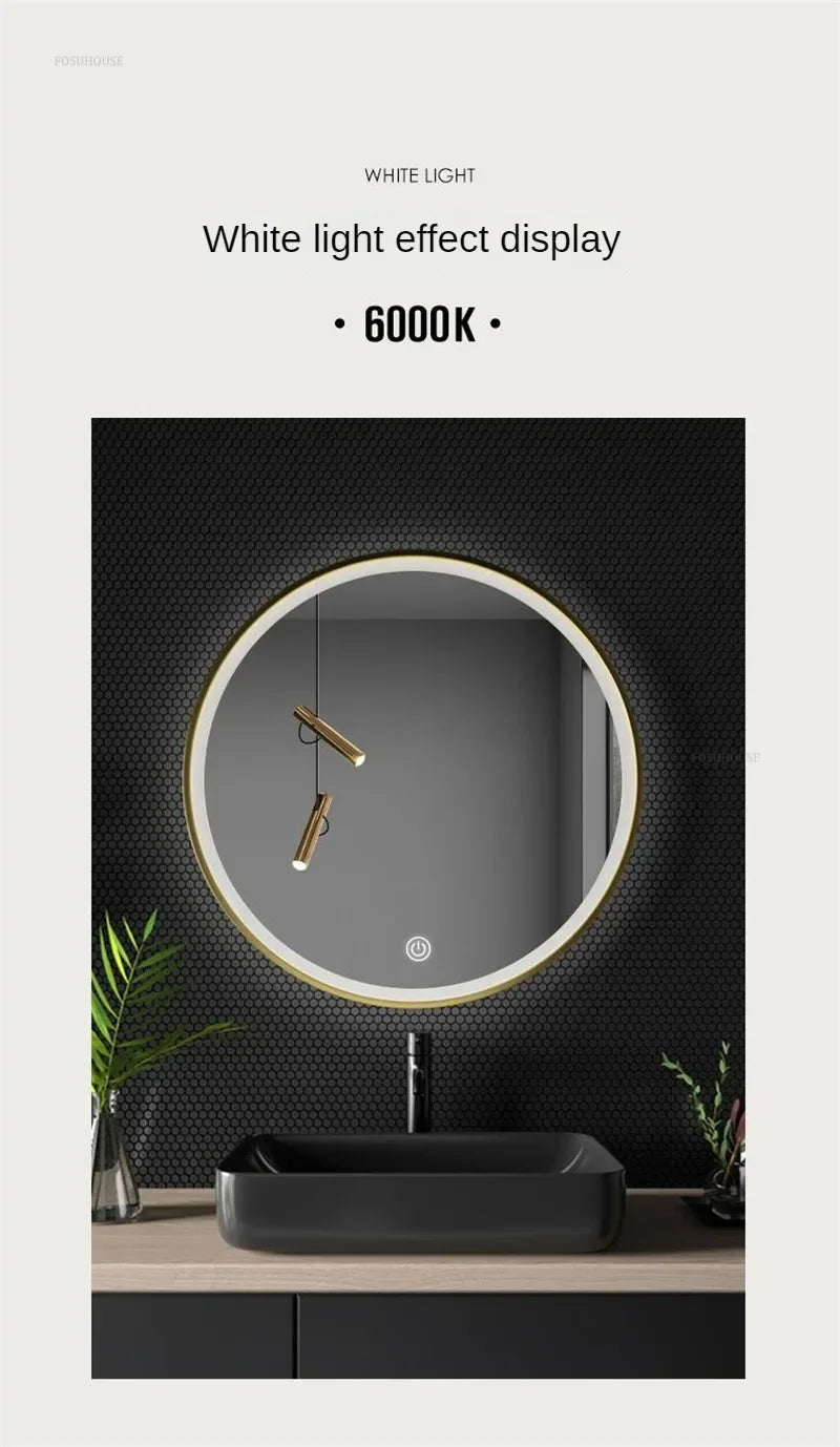 Modern Alloy Smart Bath Mirror