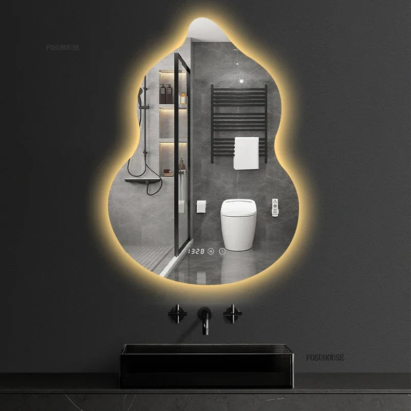 Gourd LED Bath Mirror