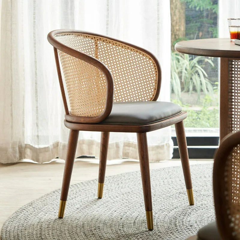 Vintage Rattan Dining Chair