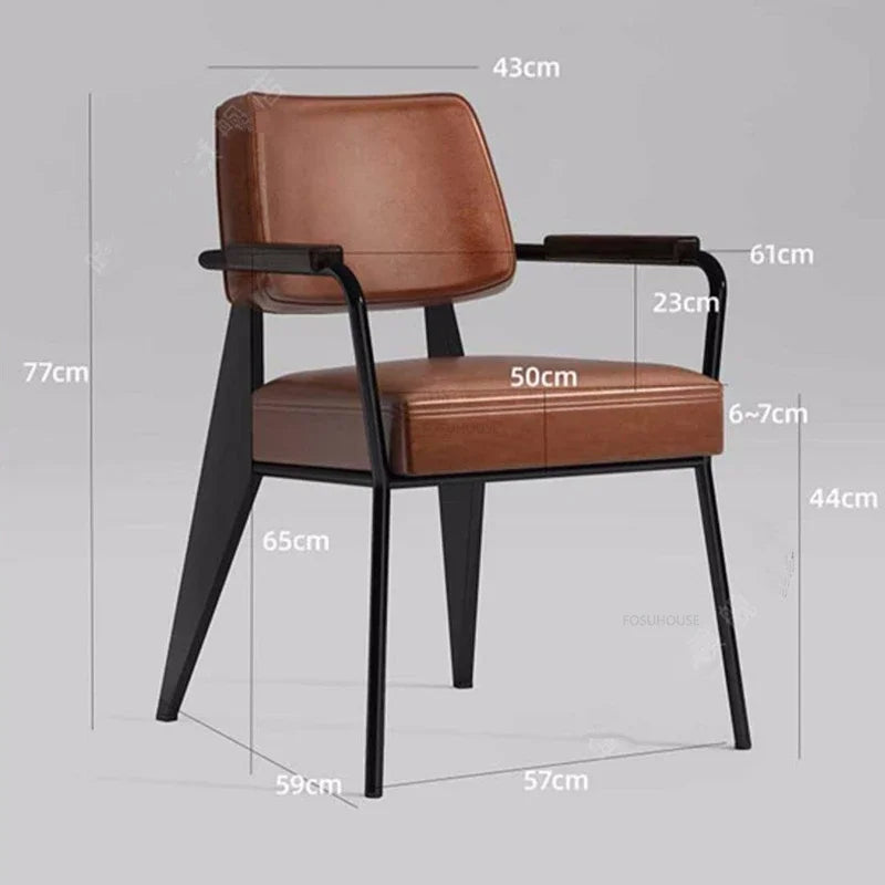 Nordic Art Square Dining Chairs