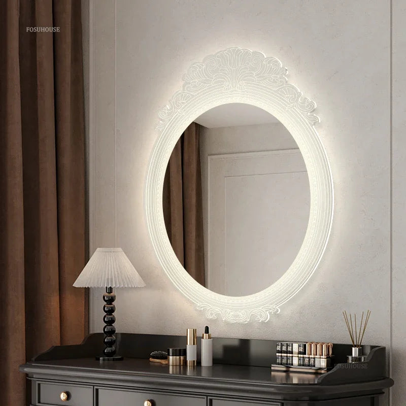 French Retro Bath Mirror