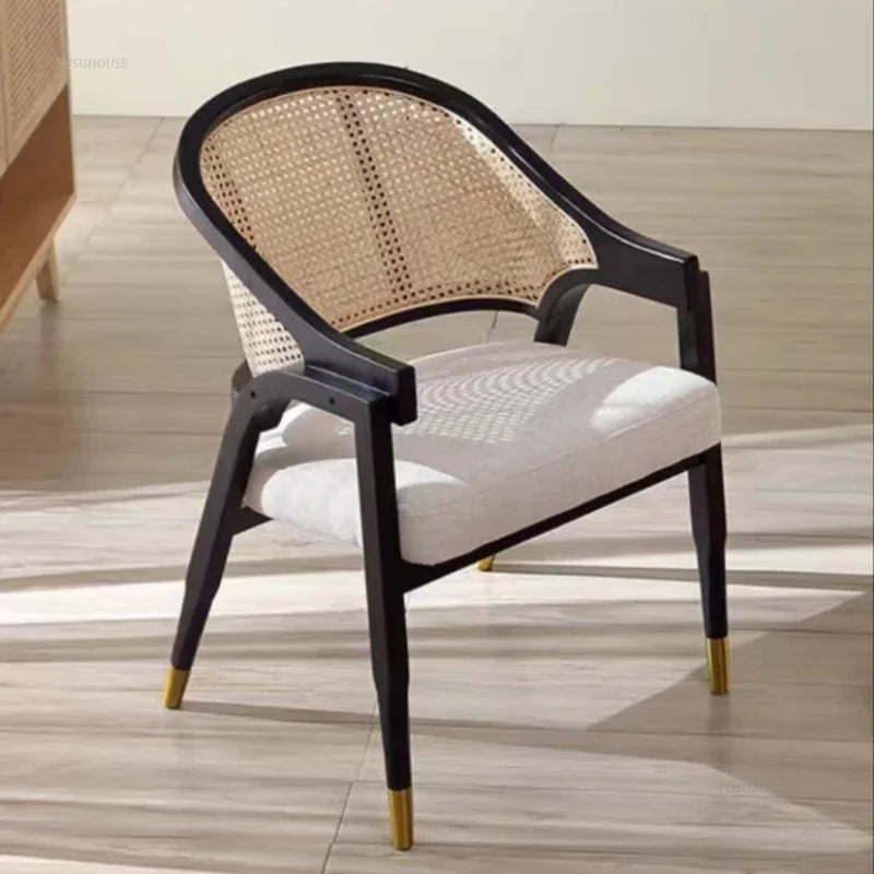 American Style Rattan Dining Chair