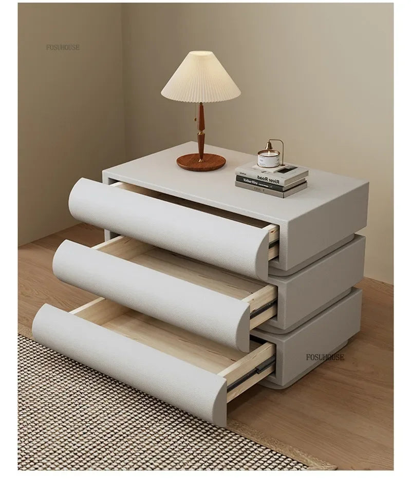 Bedroom 3 Drawer Nightstand