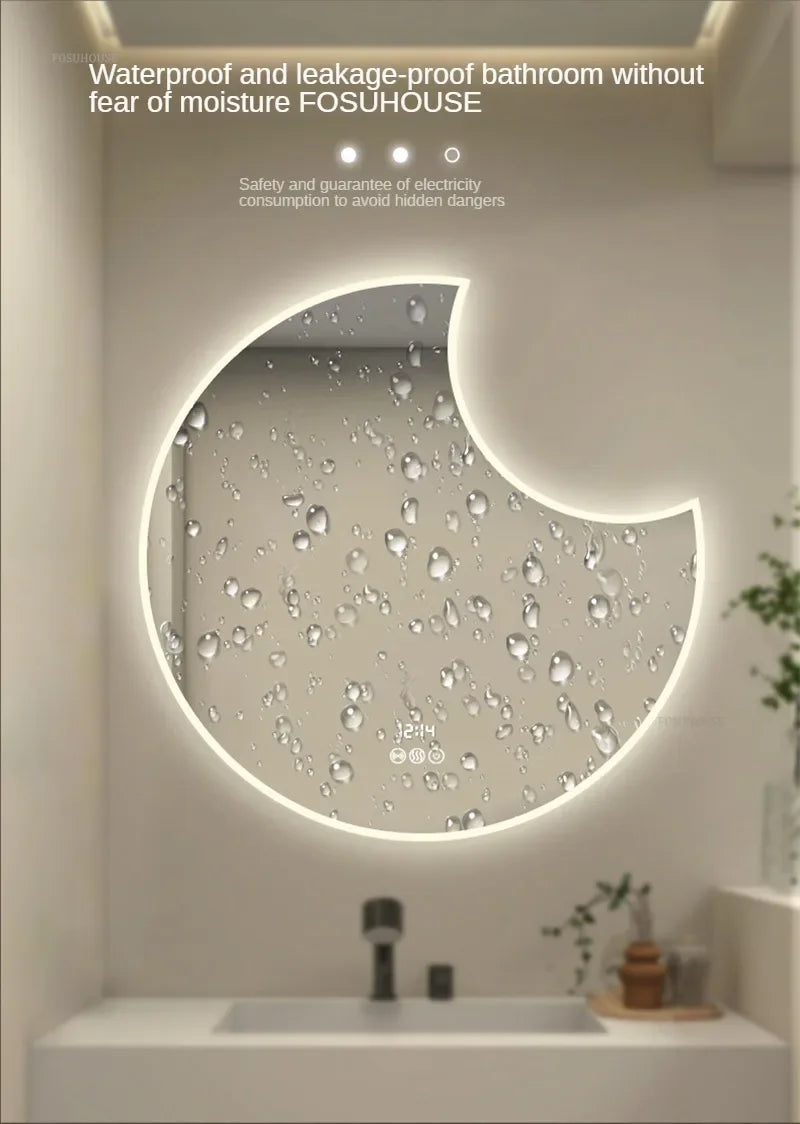 Crescent Smart Bath Mirror