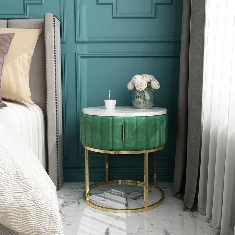 Bedside Iron Nightstand