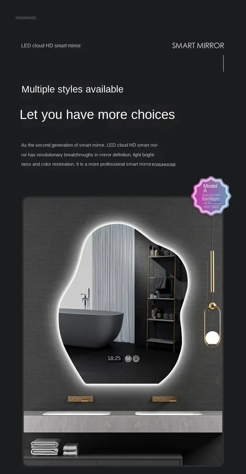 Contemporary Smart Bath Mirror
