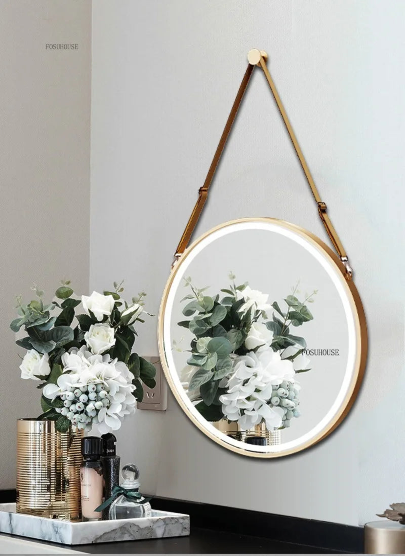 Hanging Rope Smart Bath Mirror