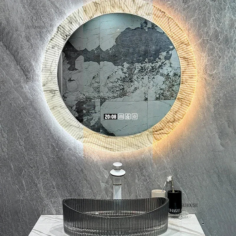 European Stone Smart Bath Mirror