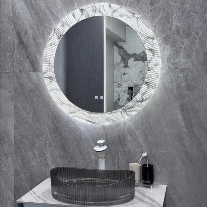European Stone Smart Bath Mirror