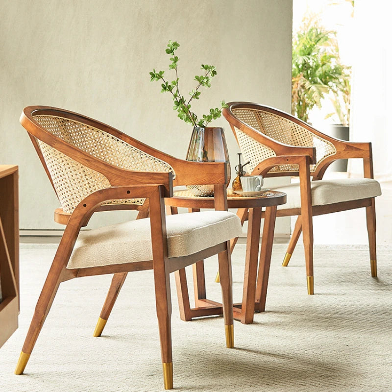 Rattan Dining Armchair