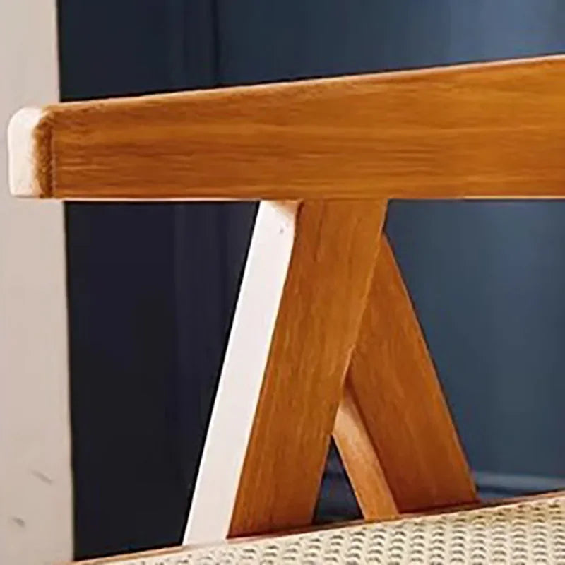 Rattan Wooden Armchair