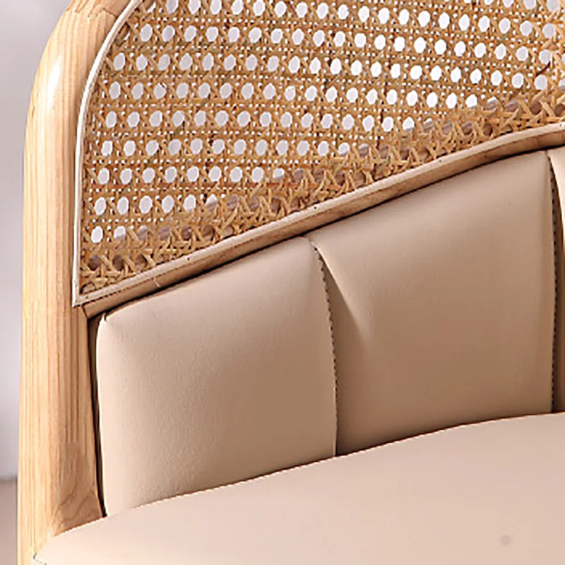 Rattan Armless Lounge Chair