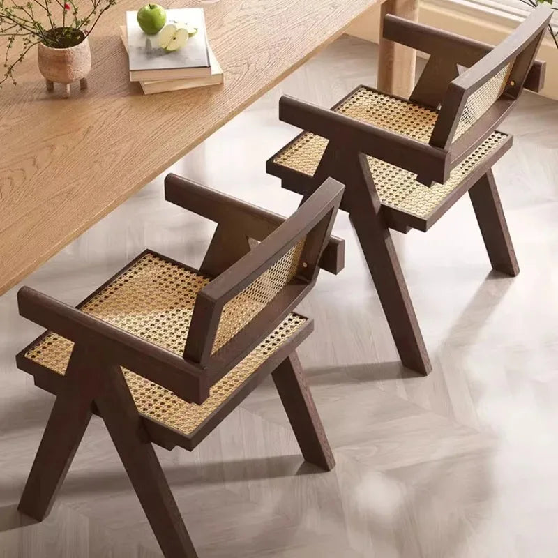 Square Rattan Chair