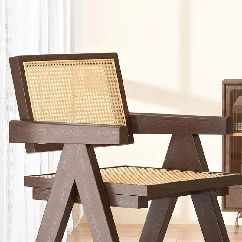 Square Rattan Chair