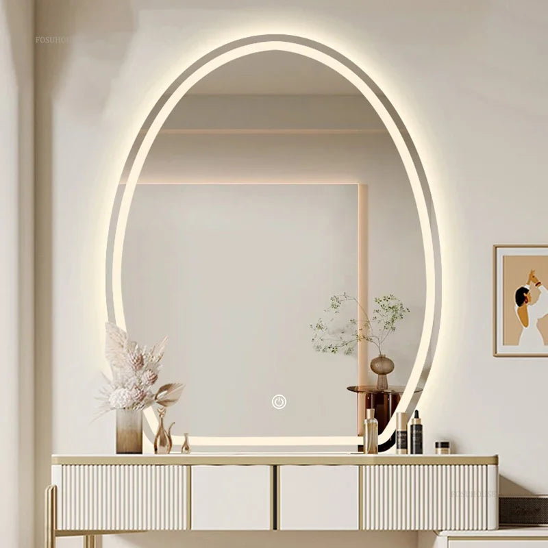Nordic Oval LED Bath Mirror