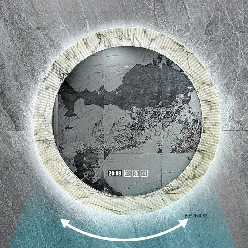 European Stone Smart Bath Mirror