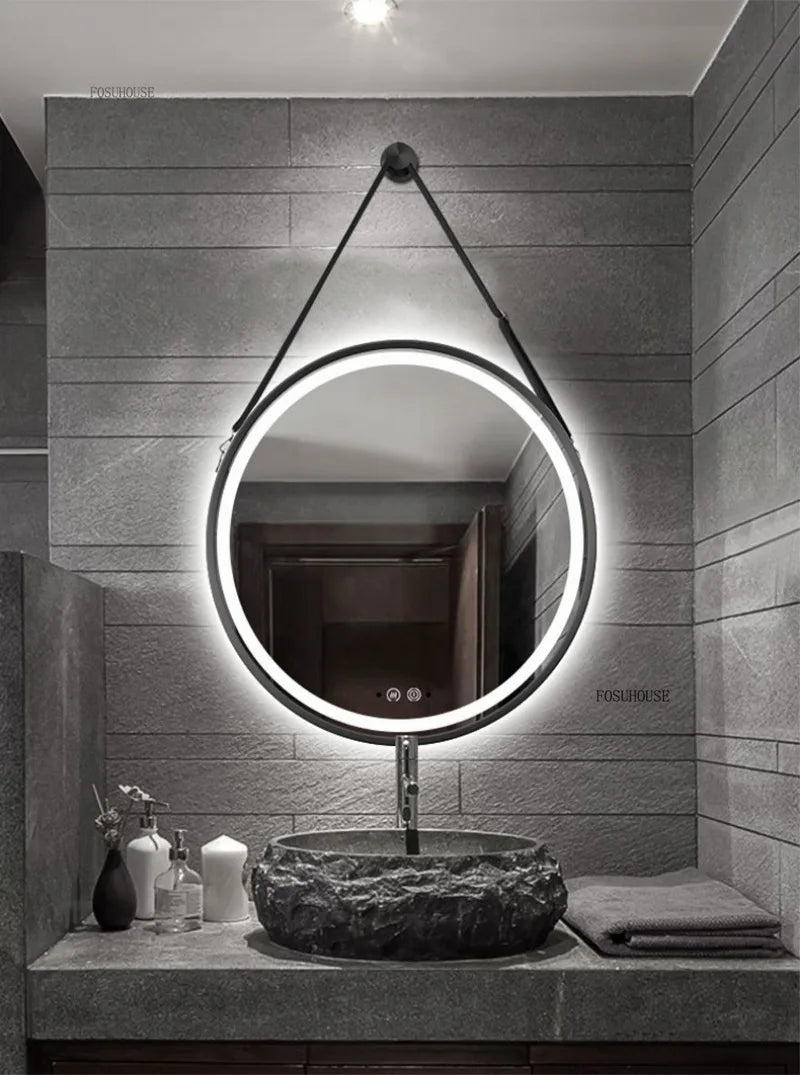 Hanging Rope Smart Bath Mirror