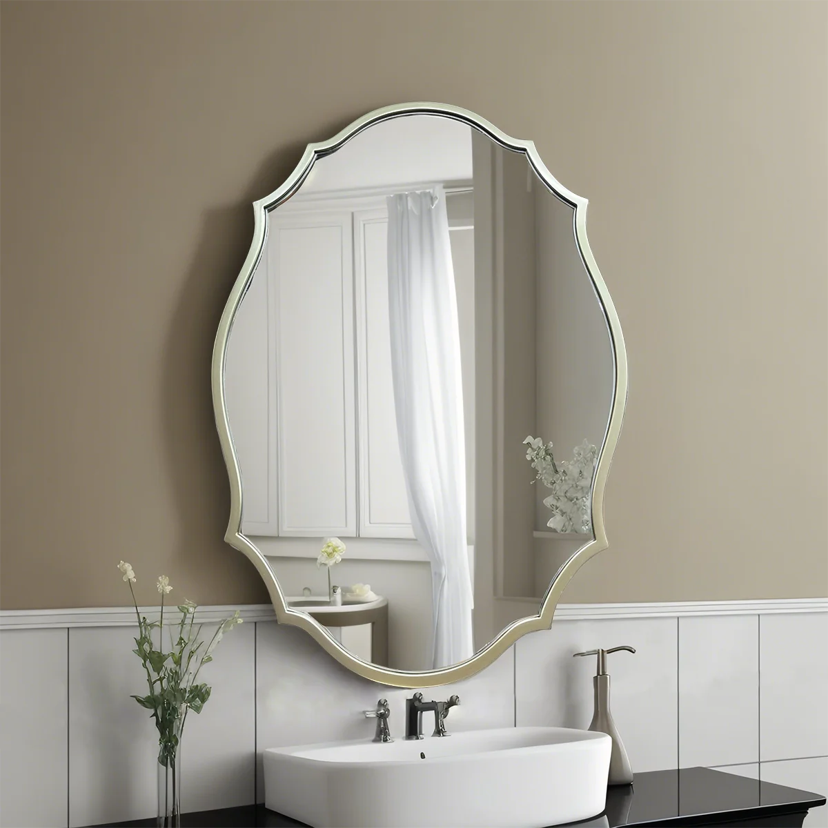 Retro LED Bath Mirror