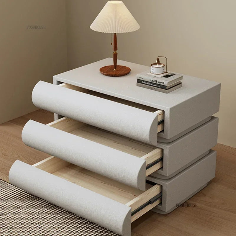 Bedroom 3 Drawer Nightstand