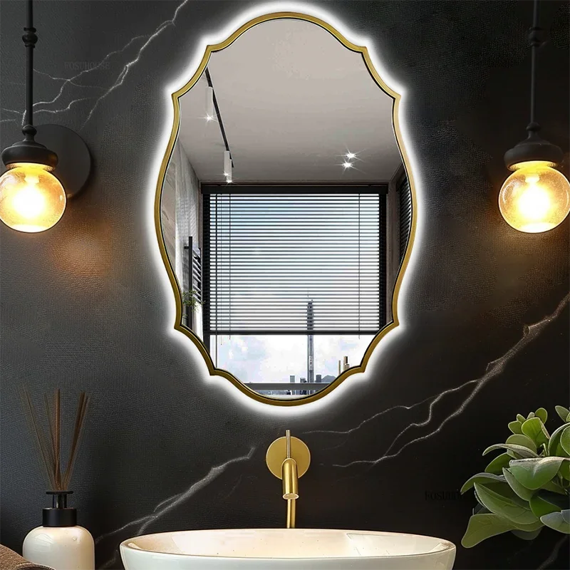 Retro LED Bath Mirror