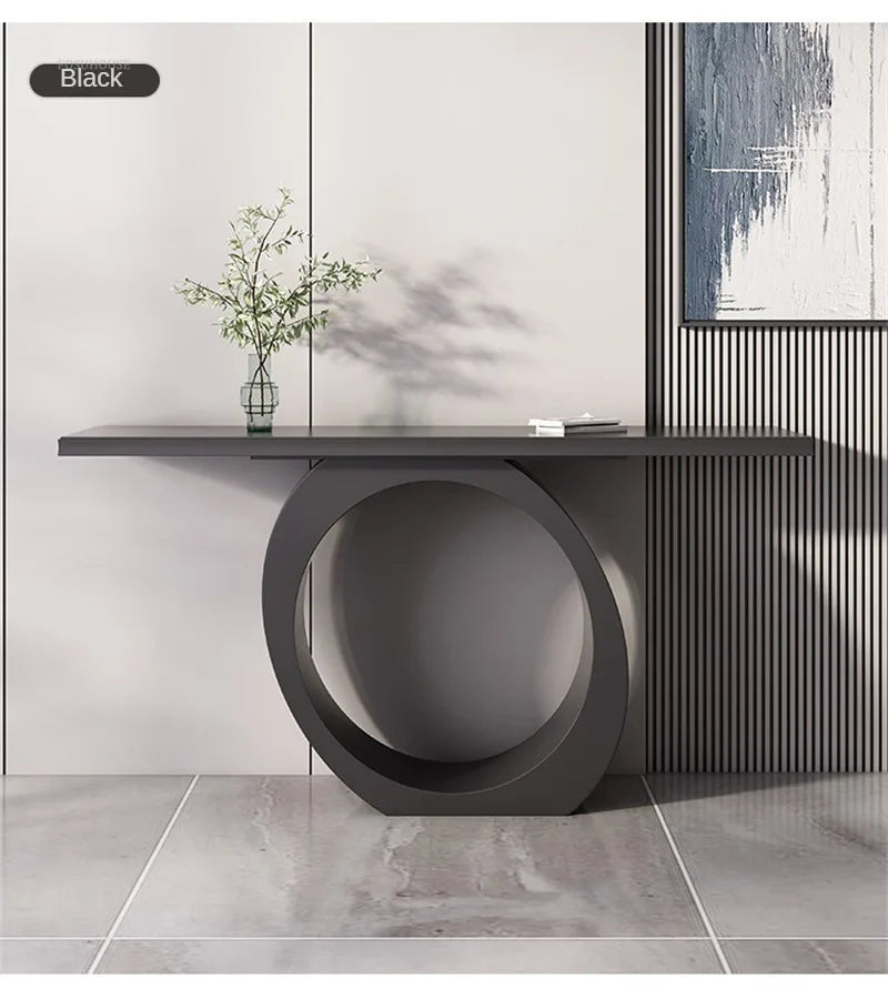 Round Console Table