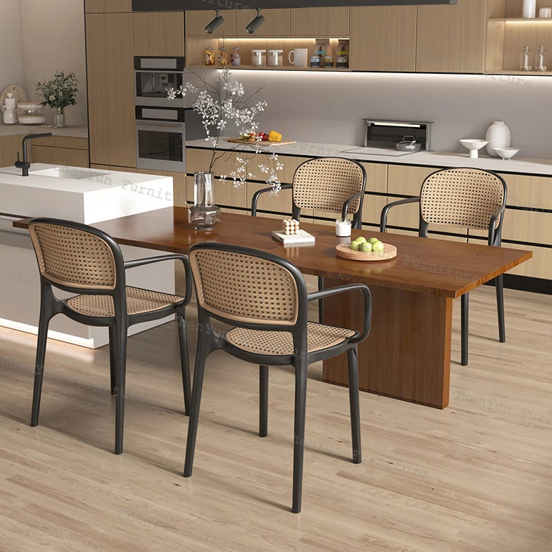 Rattan Round Dining Chair