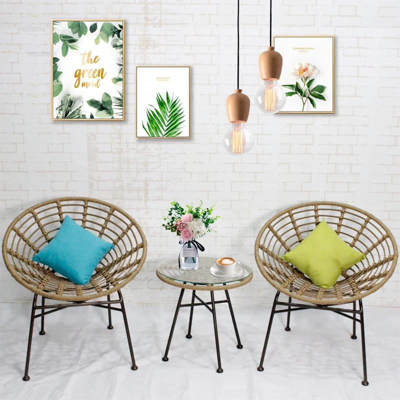 American Style Rattan Chairs