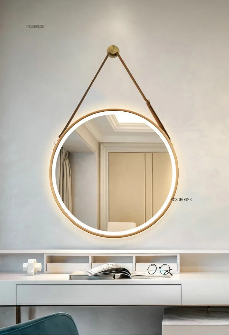 Hanging Rope Smart Bath Mirror
