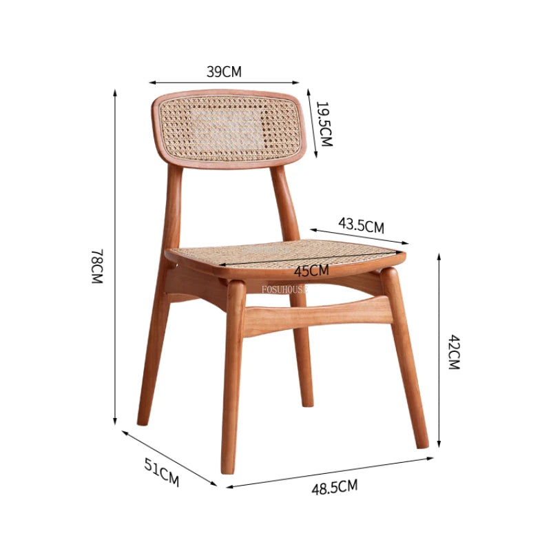 Rattan Rectangle Living Chair
