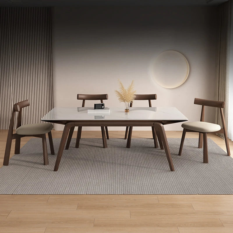 Round Minimalist Wooden Lounge Chairs