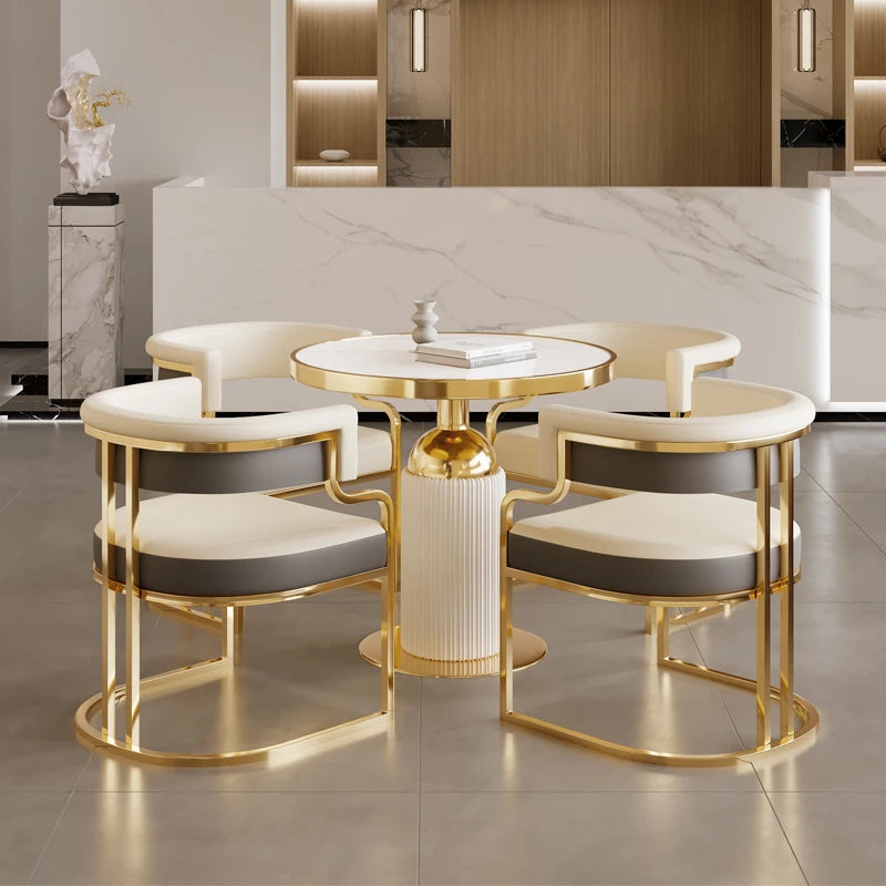 Round Gloss Coffee Table