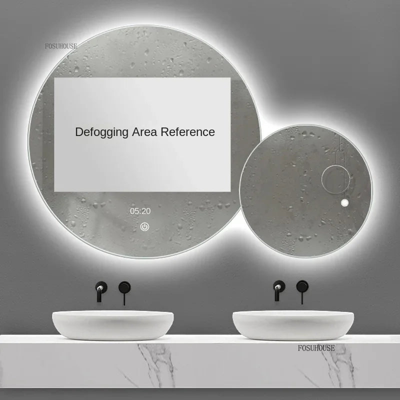 Double LED Smart Bath Mirror