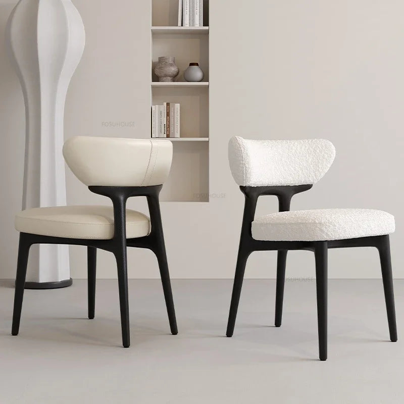 European Solid Wood Dining Chairs